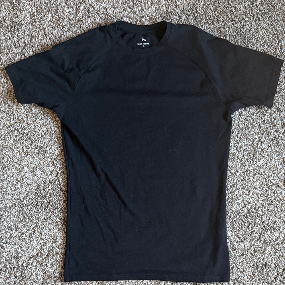 Black Tee for Men